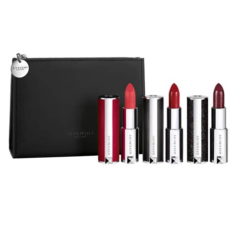 coffret rouge a levres givenchy|givenchy maquillage rouge.